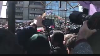 حضور دکتر احمدینژاد در راهپیمایی ۲۲ بهمن