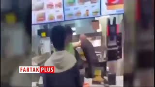 دستبرد مردان رابین‌هود نما به ساندویچ‌فروشی!