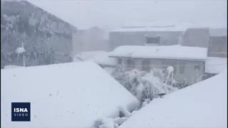 از تبریز تا گیلان؛ برف نیمی از کشور را فرا گرفت