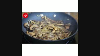 طرز تهیه پیتزا قارچ