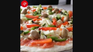 پیتزا سبزیجات