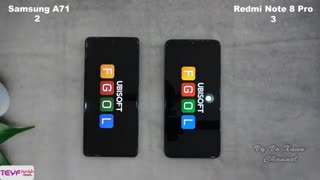 مقایسه گوشی نوت 8 پرو ردمی با گوشی گلکسی A71