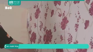 نحوه نصب کاغذ دیواری سه بعدی
