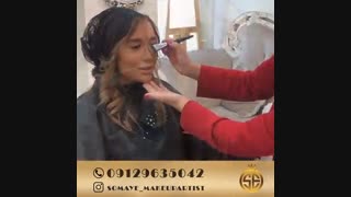 آرایش با رژلب قرمز