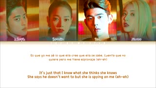 KARD - Taki Taki (cover) - Color Coded Lyrics