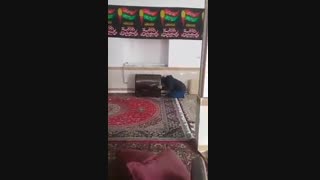 تست گاز شهری درمسجدجامع روستای خانه سر شهرستان مرند