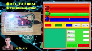 آموزش جامع کنترل LED RGB توسط اپلیکیشن سیشارپ و زمانبندی