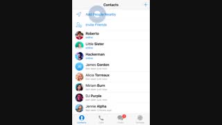 پیدا کردن افراد نزدیک در تلگرام