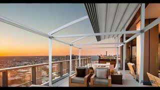 بهترین سایبان هلالی استخر- کافی شاپ- فست فود- روفگاردن-