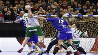 دیدار تیم های فوکسه برلین و تاتابانیا در کاپ هندبال اروپا