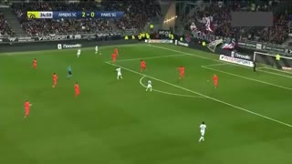 خلاصه بازی پرگل و تماشایی آمیان 4 - پاریسن ژرمن 4 از هفته 25 لوشامپیونه فرانسه