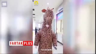 راه حل عجیب زن چینی برای جلوگیری از ویروسی شدن