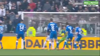 خلاصه بازی یوونتوس 2 - برشا 0 از هفته 24 سری آ ایتالیا