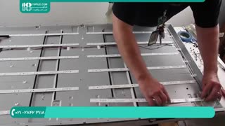 تعمیر تلویزیون-تعویض نوارهای ال ای دی - سیاهی صفحه