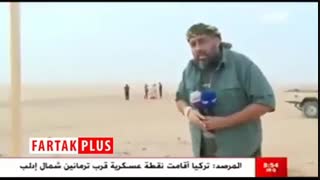 خنده شدید مجری العربیه از گزارش مضحک خبرنگار این شبکه