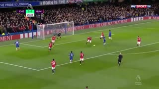 خلاصه بازی جذاب و تماشایی چلسی 0 - منچستریونایتد 2 از هفته 26 لیگ برتر انگلیس