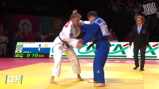 بهترین های داریا بلودید در مسابقات جودو  پاریس 2020