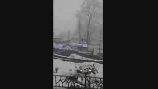 برف زمستانی گیلان