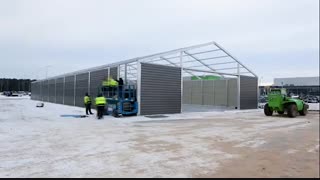 نحوه اجرای ساندویچ پانل و سوله