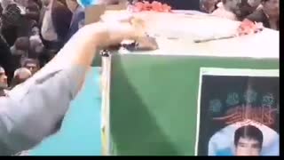 وداع با پیکر مطهر دو شهید مدافع حرم در بارگاه منور رضوی