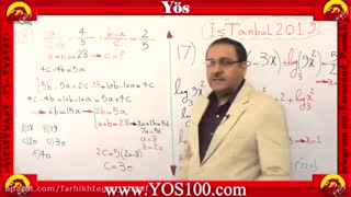 حل سوالات یوس 2019 دانشگاه استانبول قسمت10 | استاد دربندی | YOS100.com