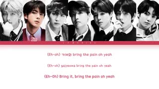 BTS ON Lyrics  Color Coded Lyrics/Han/Rom/Eng+ ترجمه