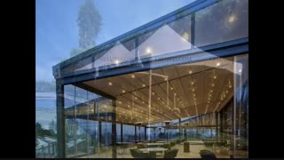 فروش  سقف برزنتی حیاط رستوران- تالار- کافه رستوران- فست فود-