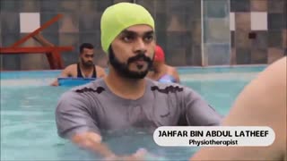ورزش در آب در هیدروجیم برای سالمندان