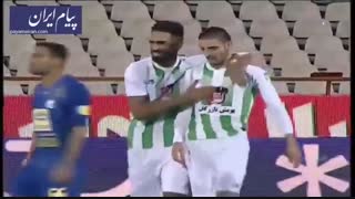 گل های بازی استقلال 2 - ذوب آهن اصفهان 1