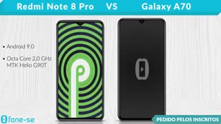 مقایسه گلکسی A70 سامسونگ با Redmi Note 8 Pro شیائومی
