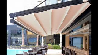 حقانی 09380039391-سقف تاشو فود کورت- فروش سایبان برقی تراس رستوران