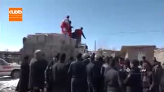 امدادرسانی به روستاهای زلزله زده در قطور آذربایجان غربی