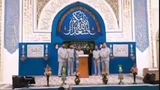 حال و هوای حرم رضوی در شب ولادت امام محمد باقر علیه‌السلام و شب اول ماه رجب المرجب