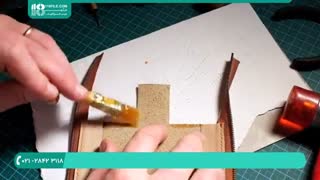 چرم دوزی-جامدادی چرم