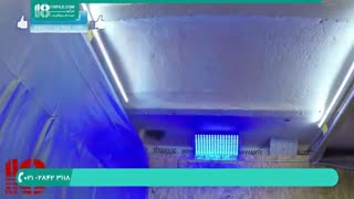 آموزش آسمان مجازی - نصب سقف کشسان سه بعدی