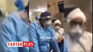 بهبود پیدا کردن یکی از مبتلایان به ویروس کرونا در بیمارستان مسیح دانشوری