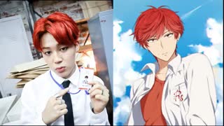 بی تی اس و انیمه