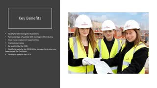 site manager training courses