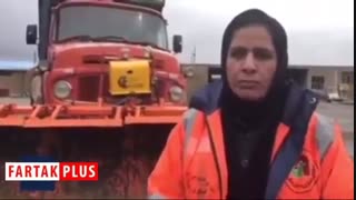 راهدار زن لرستانی: تابستان‌ها خاکبرداری می‌کنم و زمستان‌ها برف‌روبی