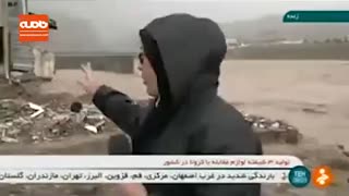 افزایش لحظه به لحظه آب رودخانه کشکان در پلدختر