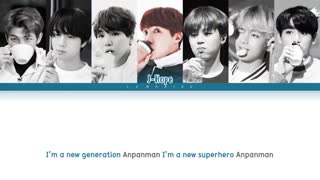 [لیریک] آهنگ 'Anpanman' از BTS (방탄소년단)