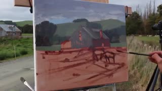 ✅ آموزش نقاشی سریع در فضای باز