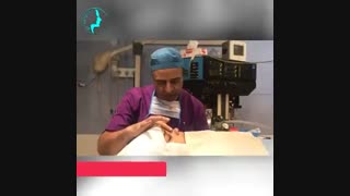 توضیحات دکتر گلی در رابطه با جراحی بینی بلافاصله بعد از عمل