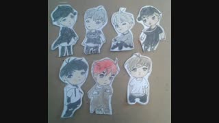 نقاشی کارتونی من از bts