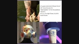 رونمایی از تاتوی جونگ کوک و ربطش به تهیونگ..!  (taekook/vkook/bts/تهکوک/ویکوک/بی تی اس)