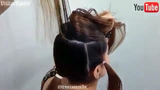 آموزش مدل مو دخترانه باز برای مهمانی عصرانه- مومیس مشاور و مرجع تخصصی مو