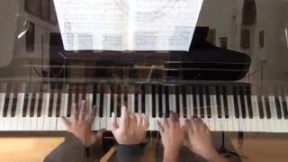 Masquerade 4 hands piano