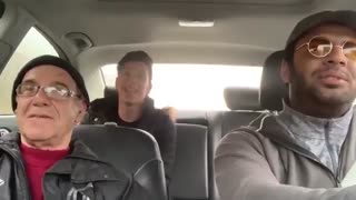 دوربین مخفی رپ خوندن راننده اسنپ جلوی پیرمرد