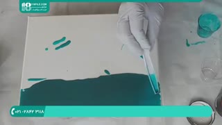 ساده ترین روش نقاشی  با رزین اپوکسی_ برای مبتدیان