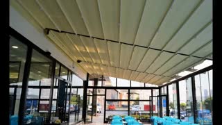 حقانی 09380039391-فروش زیباترین سقف متحرک رستوران-نصب جدیدترین سقف متحرک کافی شاپ